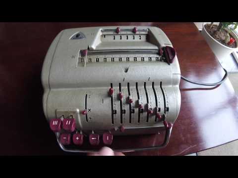 Brunsviga 11 E Electromechanical Calculator