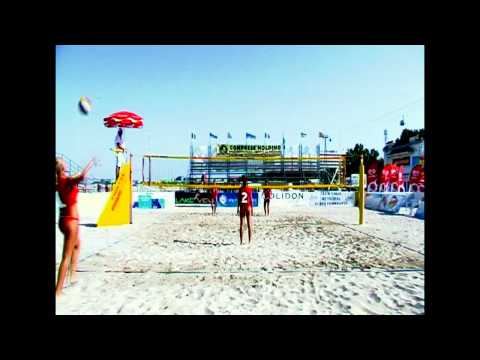 Campionatul National de volei de plaja - Mamaia 2011 - Finala mica - Cadete