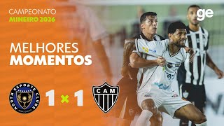 NORTH 1 X 1 ATLÉTICO-MG | MELHORES MOMENTOS | 2ª RODADA | CAMPEONATO MINEIRO 2026 | ge.globo