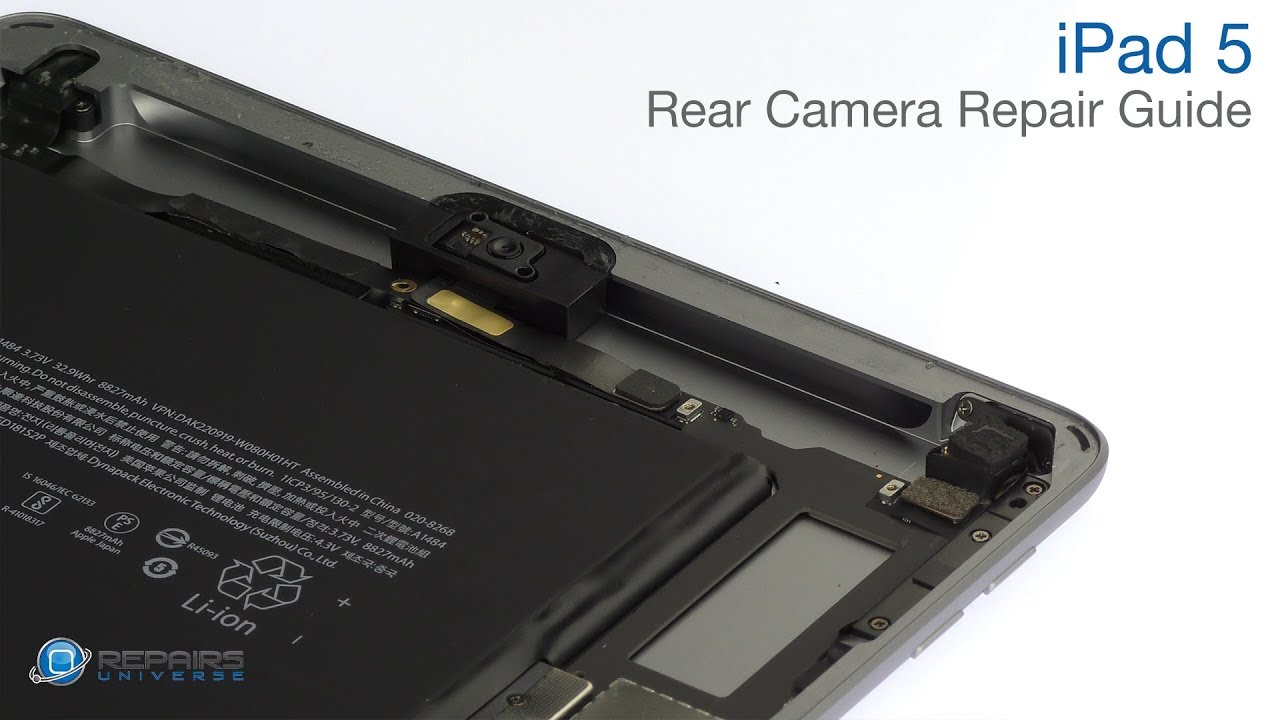 iPad 5 Rear Camera Repair Guide - RepairsUniverse