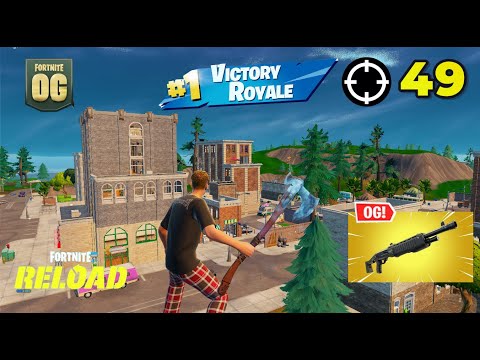 49 Elimination Solo "RANKED Reload” Gameplay Wins (Fortnite Chapter 7 PS5 Controller)