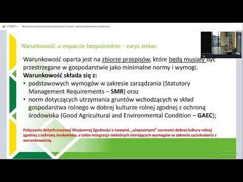 Płatności bezpośrednie, warunkowość - mechanizmy wsparcia dochodów gospodarstw rolniczych - 11.01.23