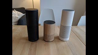 Amazon Echo 1. Gen, 2.Gen und Echo Plus Vergleich