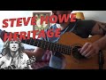 Steve Howe - Heritage - cover por Leandro Diaz Lasserre