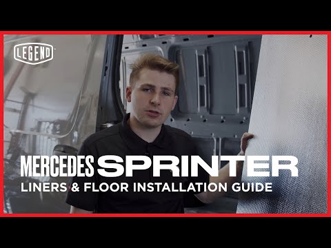 How to Install a Legend Sprinter Kit | Wall Liner, Floor, Wheel Well Covers, and Yellow Sills