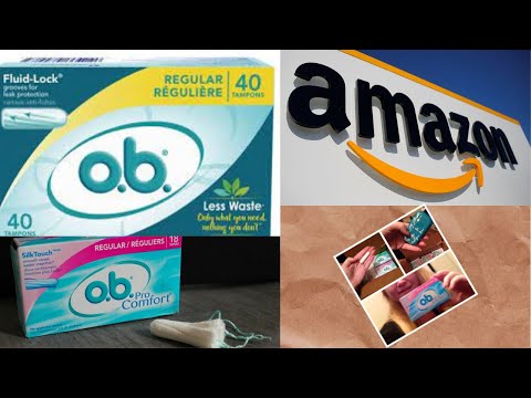 ob tampons commercial/40 count box of ob tampons