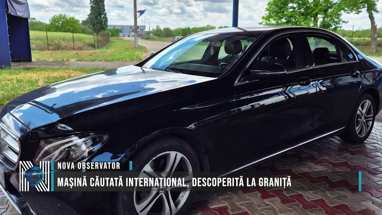Mașină căutată internațional, descoperită la graniță