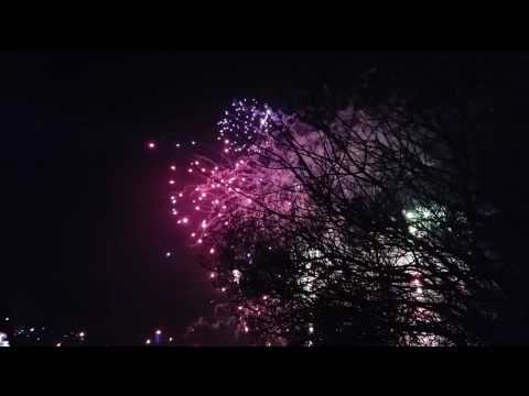 Helsinki Fireworks new year 2017
