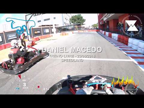 DANIEL MACEDO - KART - SPEEDLAND - TREINO LIVRE - 2018-06-23
