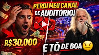 PERDI A MONETIZAÇÃO DO MEU CANAL DE AUDITÓRIO DE MÚSICA NO YOUTUBE QUE ME DAVA 30 MIL REAIS