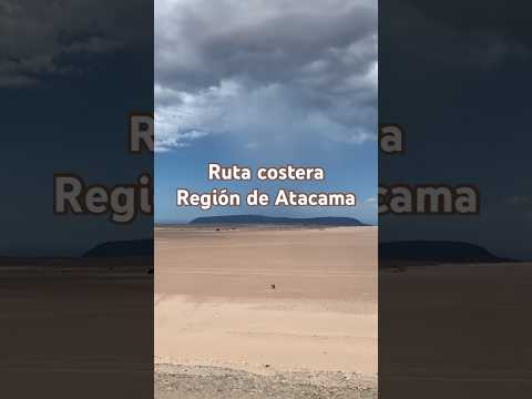 Conoces la ruta costera de Atacama? dirección Caldera a Huasco #desert #ruta #travel #atacama