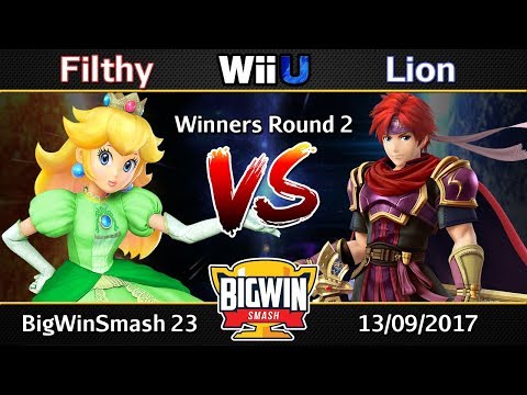 BigWinSmash 23 - Winners Round 2 - Filthy (Peach, Shulk) v Lion (Roy)
