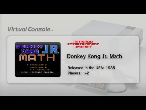 Donkey Kong Jr. Math Wii