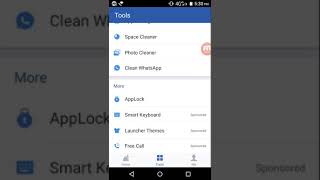 How to enable app lock from clean master