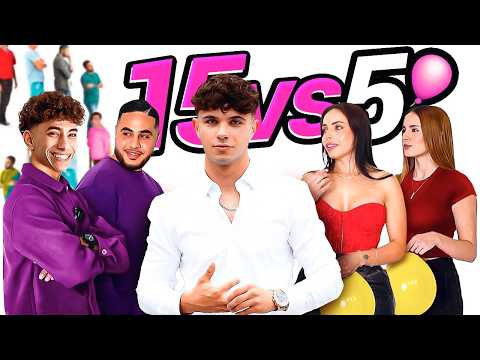 5 GIRLS VS 15 BOYS: HOT BALLOON | VARELA QUOTES #10