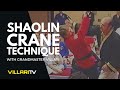 Shaolin Crane Technique Taught By Shaolin Kempo Karate Grandmaster Villari