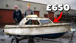 Can We Save Our £650 Abandoned Boat in 48 Hours?