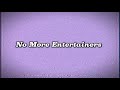 Mariah The Scientist No More Entertainers Lyric Video