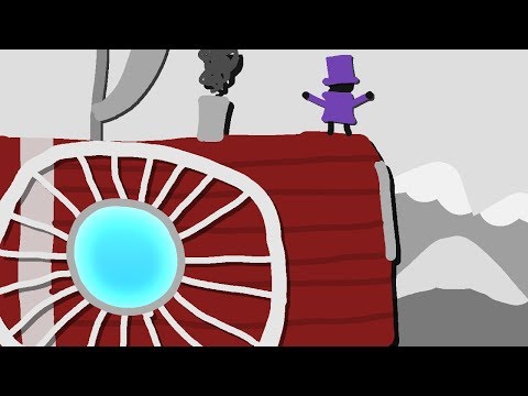 Zombey rides a strange train. (FAR: Lone Sails #1)