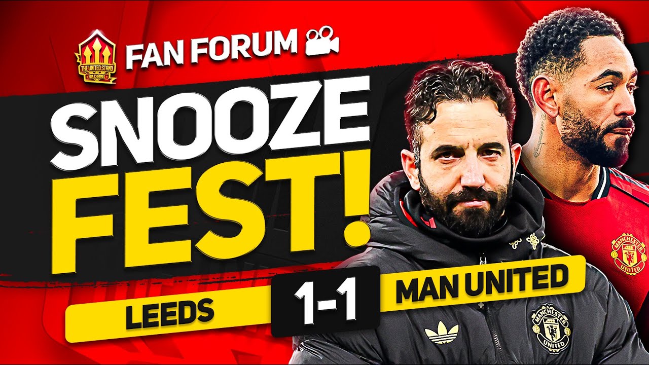 CUNHA MOTM! United Need More! Leeds 1-1 Man United | LIVE Fan's Forum