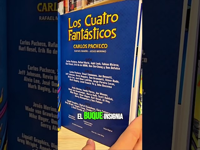 Vídeo relacionado con Los 4 Fantásticos de Carlos Pacheco y Rafael Marín (MARVEL OMNIBUS)