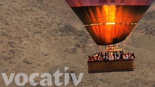 360° Hot Air Balloon Ride Over Egypt
