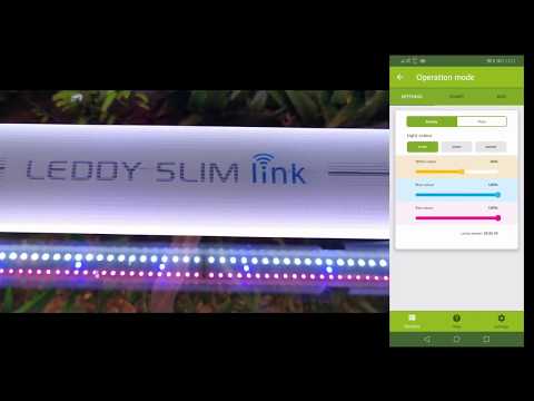 Installation Leddy Slim Link Aquael