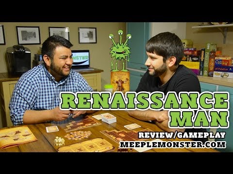 Meeple Monster: Renaissance Man - Gameplay/Review