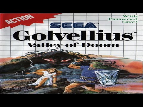 GOLVELLIUS: VALLEY OF DOOM (Sega Master System Gameplay Sample)
