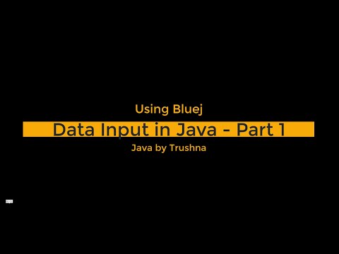 First Project in BlueJ