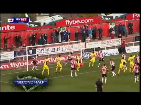 Exeter City vs Bury - League Two 2013/14 Highlights