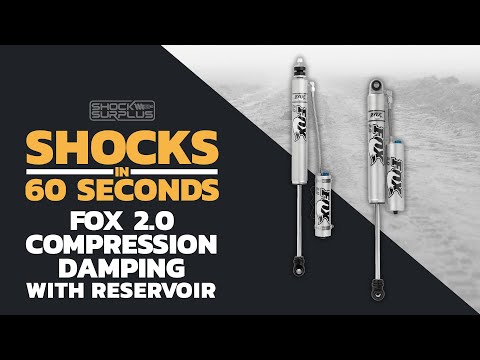 Shocks in 60 Seconds Fox 2 0 Compression Damping with Reservoir