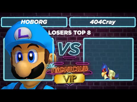 The Nightclub VIP 2: 404Cray vs BorgTech| HOBORG - Losers Top 8 SSBM