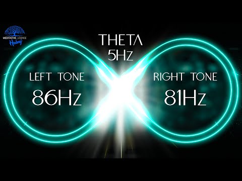 Nie wieder Schlafstörungen mit 5 Hz Theta Wellen - Heilende Schlafmusik Binaural Beats