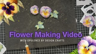 Flower Making Video - How i shape my flowers #cardmaking #papercrafts #flowermaking (links below)