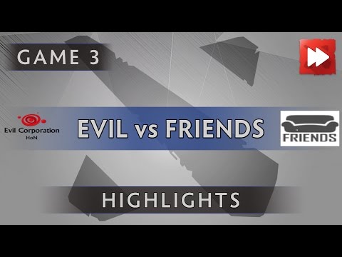 Evil Corporation vs Friends [Game 3] ProDotA Cup Series by Azubu.tv - Dota Highlights