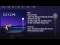 La La Land - City of Stars DUET - Lyrics