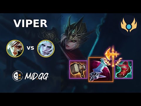 MID.GG: [ Viper ] Riven TOP vs Viego | NA CHALLENGER | LOL Season 2025