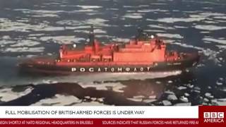 breaking new US Breaking News - Nuclear Confrontation in Europe with US EAS (fiction)