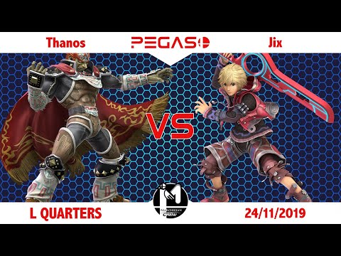 PEGASO III - Thanos (Ganondorf) vs Jix (Shulk) - Losers Quarters