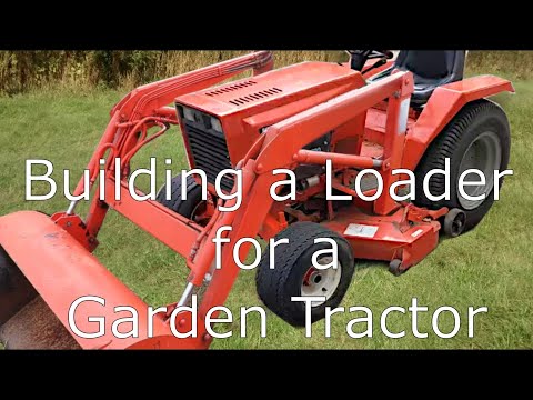 Building a Loader for a Garden Tractor  - Phase 1: Rebuilding the Front Axle