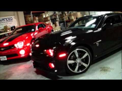 ORACLE Lighting Installation on Matching 2010-13 Chevy Camaros by Advanced Automotive Concepts