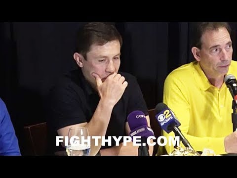 (WHOA) GOLOVKIN LOST ALL RESPECT FOR CANELO; DISSES "NOT SPORTSMAN" AND "COMPLETELY DIFFERENT GUY"
