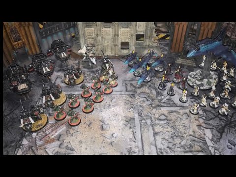 Dark Angels vs. Craftworlds Alaitoc [Kreuzzug 2020 - 1] Warhammer 40k Battle Report Deutsch