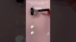 Correct Order to Apply Skin care Products