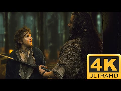 Thorin Confronts Bilbo | The Hobbit - The Desolation of Smaug 4K HDR !
