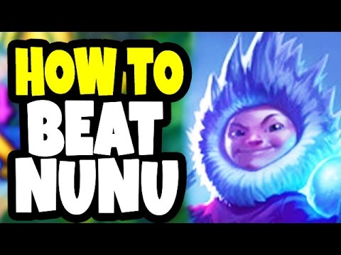 HOW TO COUNTER/PLAY AGAINST NUNU (Diamond Game) - League of Legends