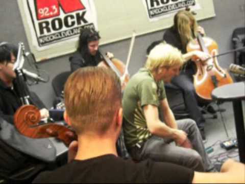 Apocalyptica performs I'm Not Jesus on 92.3 K-Rock