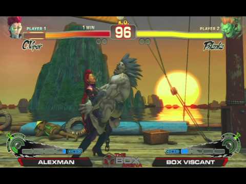 SSF4 - Season Finale: AlexMan (VI) Vs. BOX Viscant (BL) - GF - Pt.1