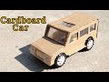 Cardboard Bolero Car Diy Craft Ideas
